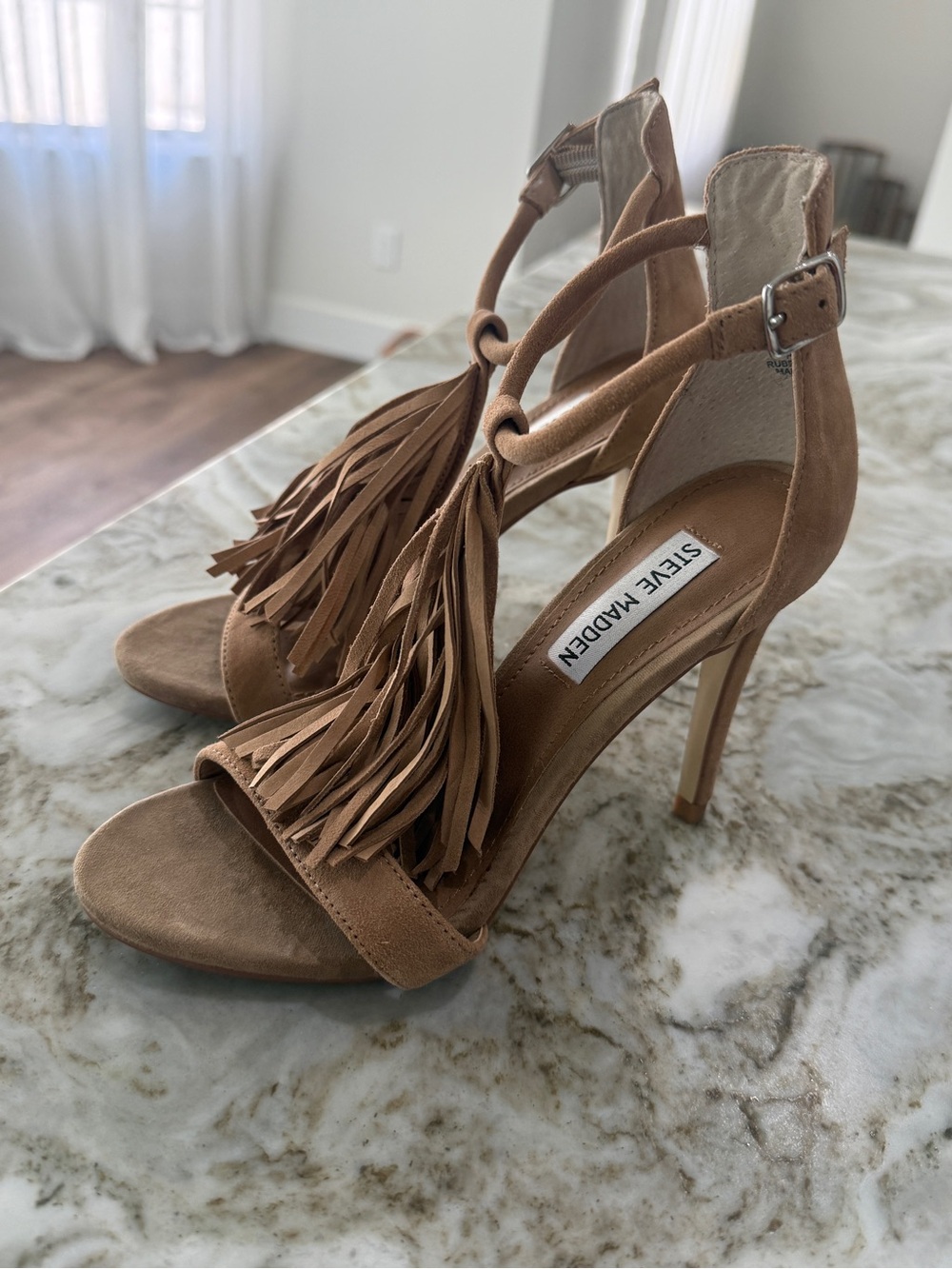 Steve Madden Fringe Heels